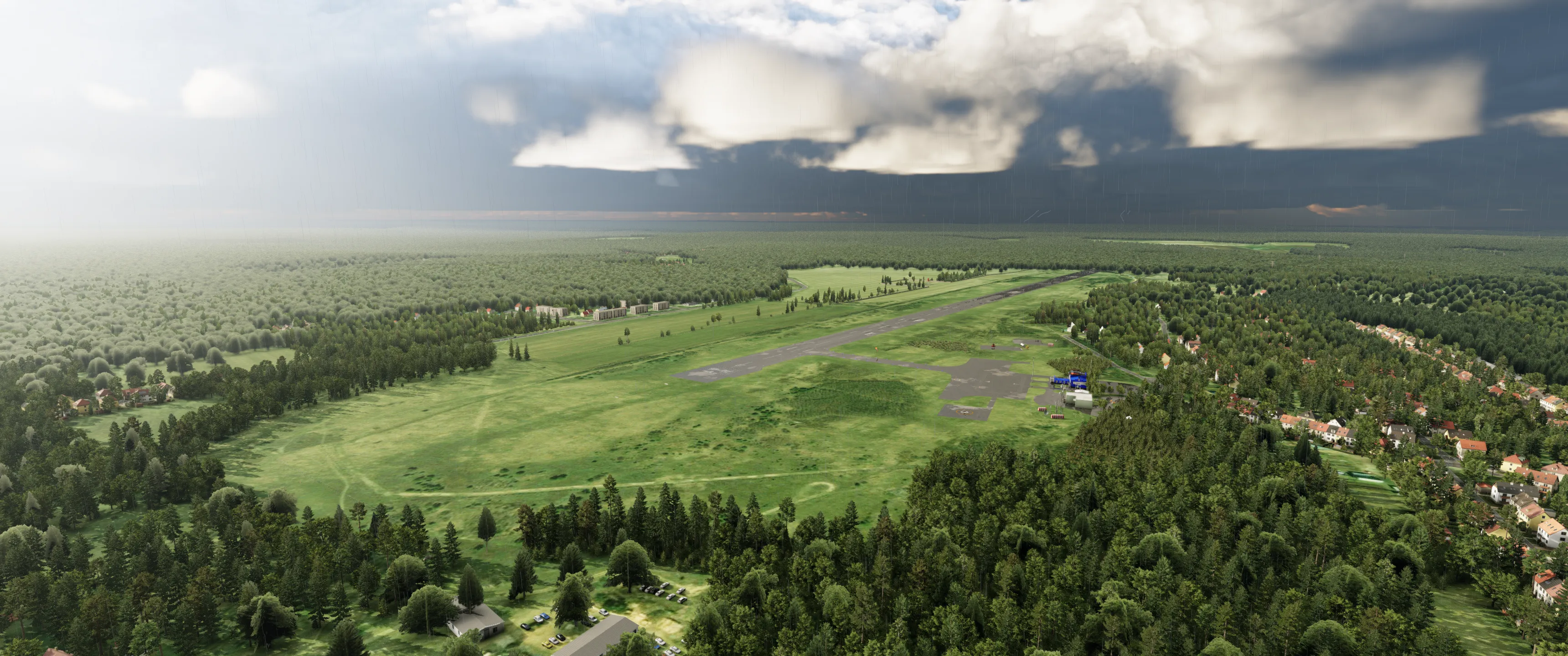 Аэропорт ULWU ( Великий Устюг, Россия )