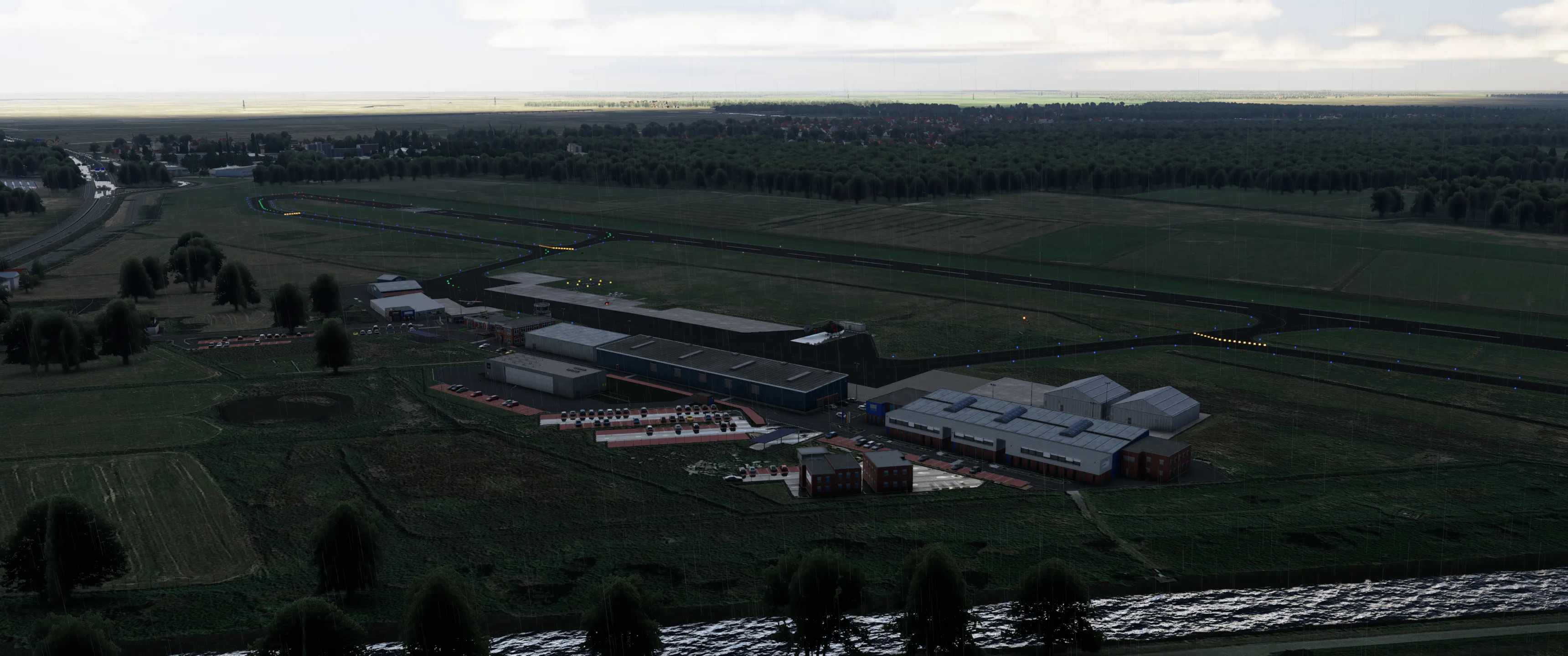 Аэропорт EDWE ( Эмден, Германия )