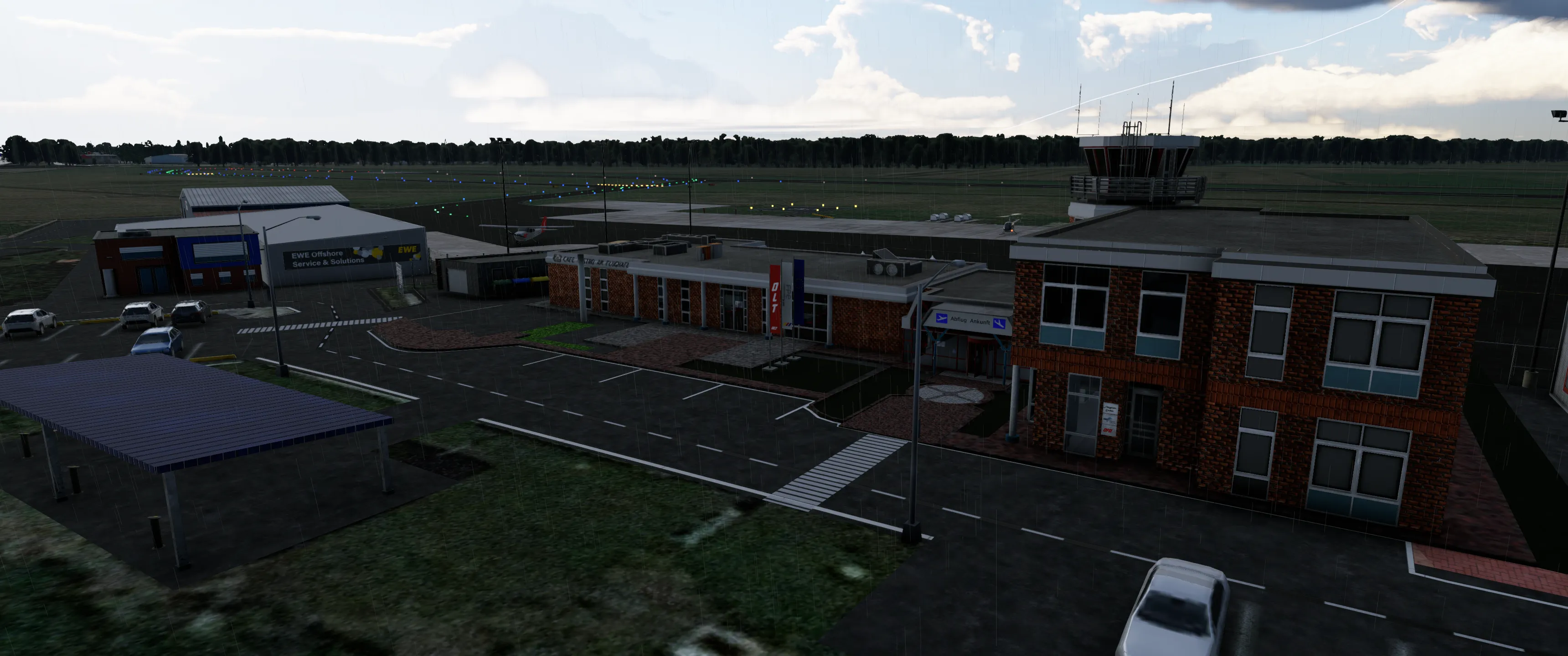 Аэропорт EDWE ( Эмден, Германия )