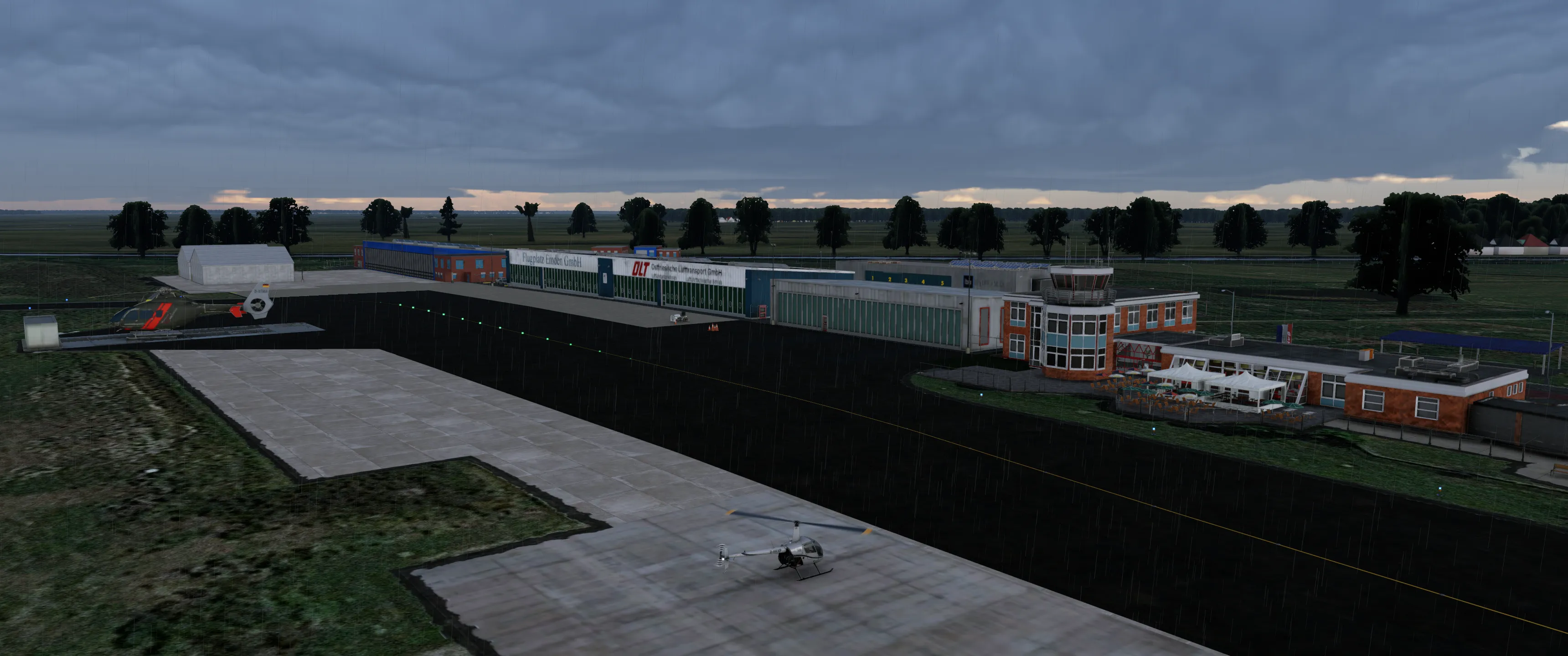 Аэропорт EDWE ( Эмден, Германия )