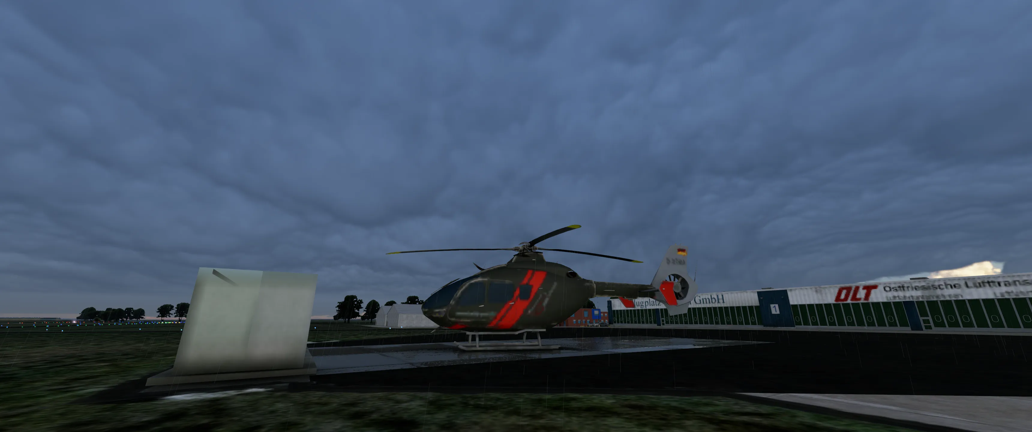 Аэропорт EDWE ( Эмден, Германия )