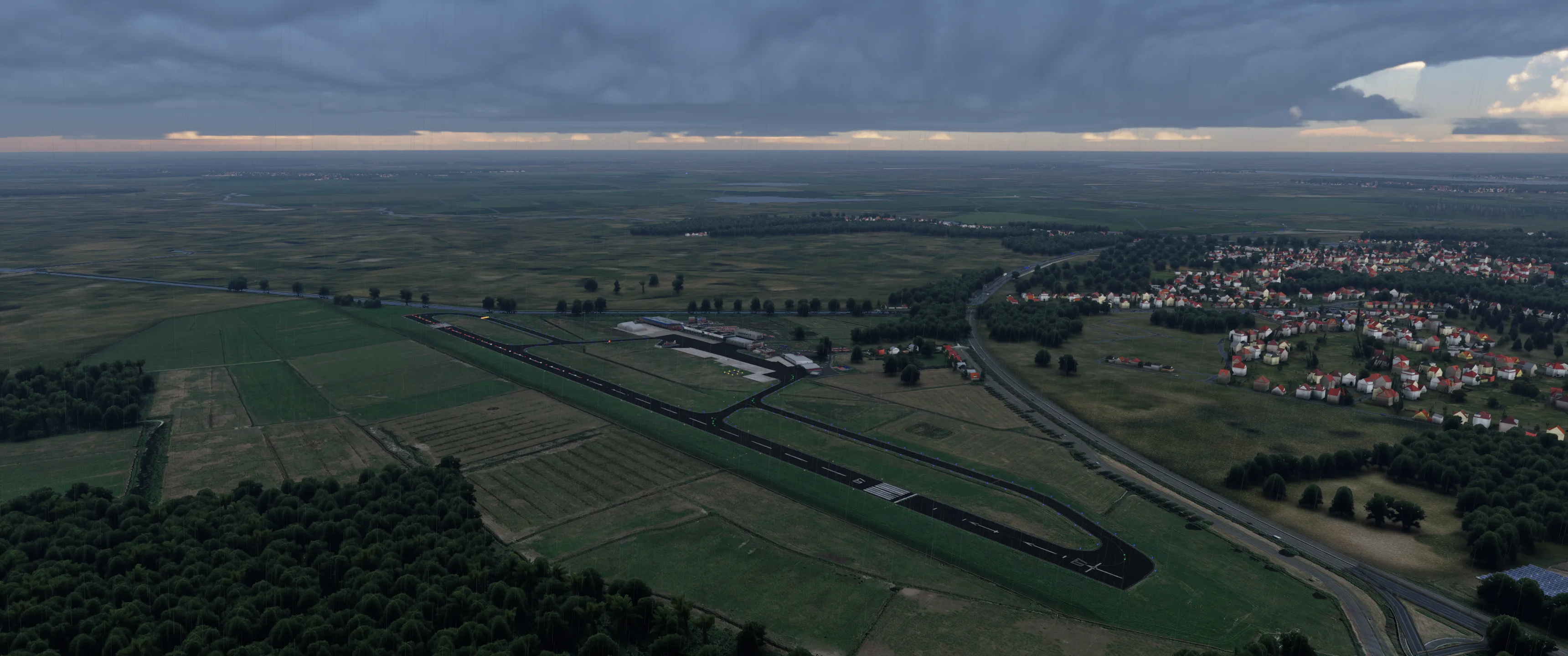 Аэропорт EDWE ( Эмден, Германия )