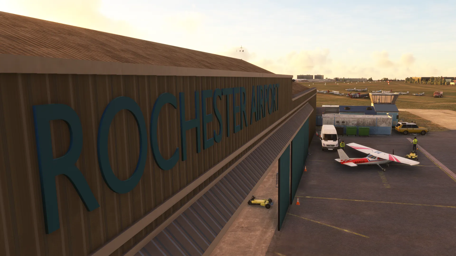 Аэропорт EGTO ( Рочестер, Великобритания )