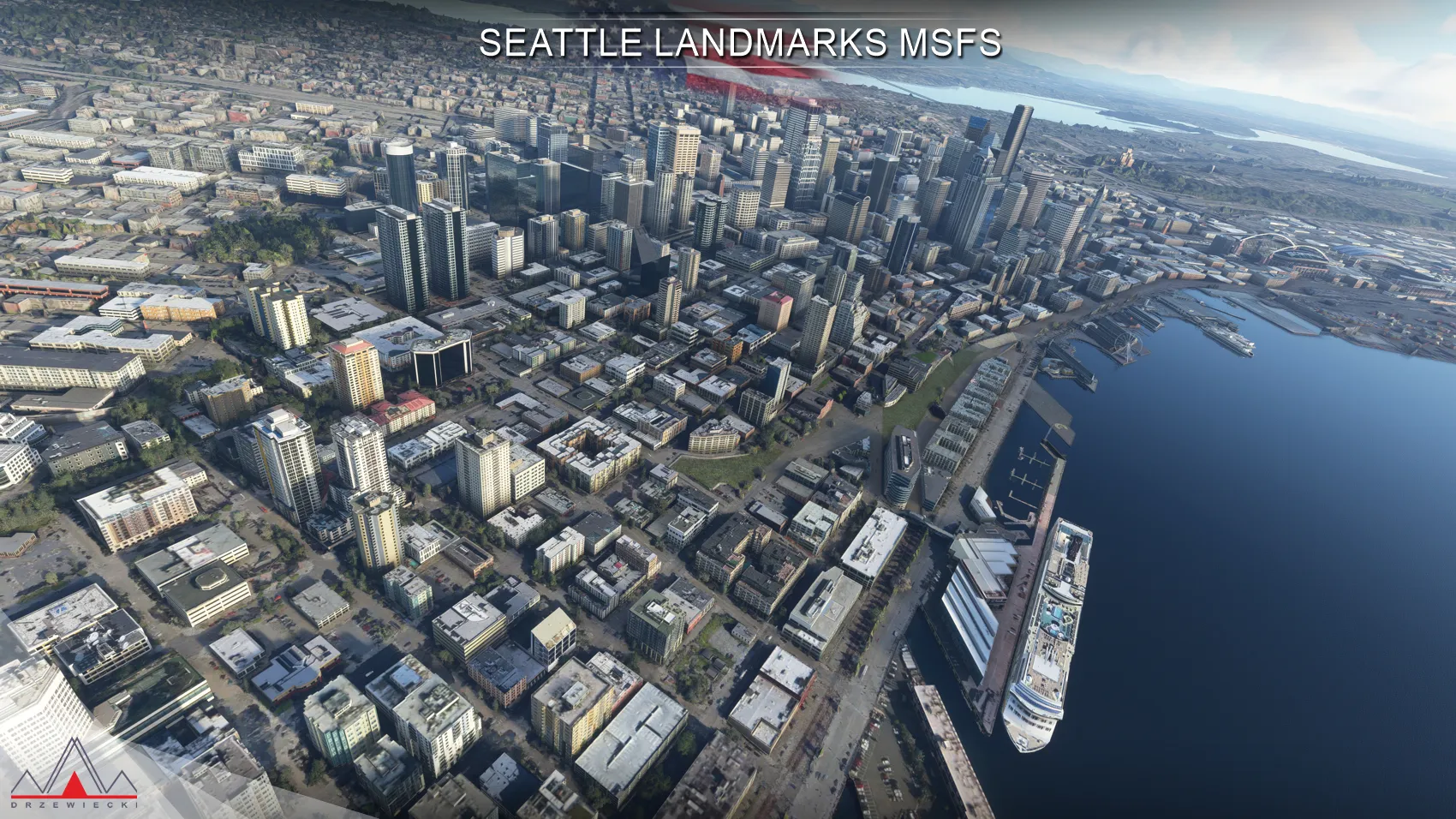 Сиэтл лендмарки, США