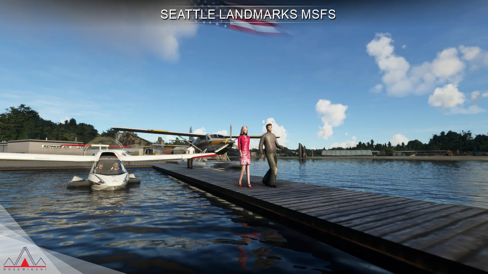 Сиэтл лендмарки, США