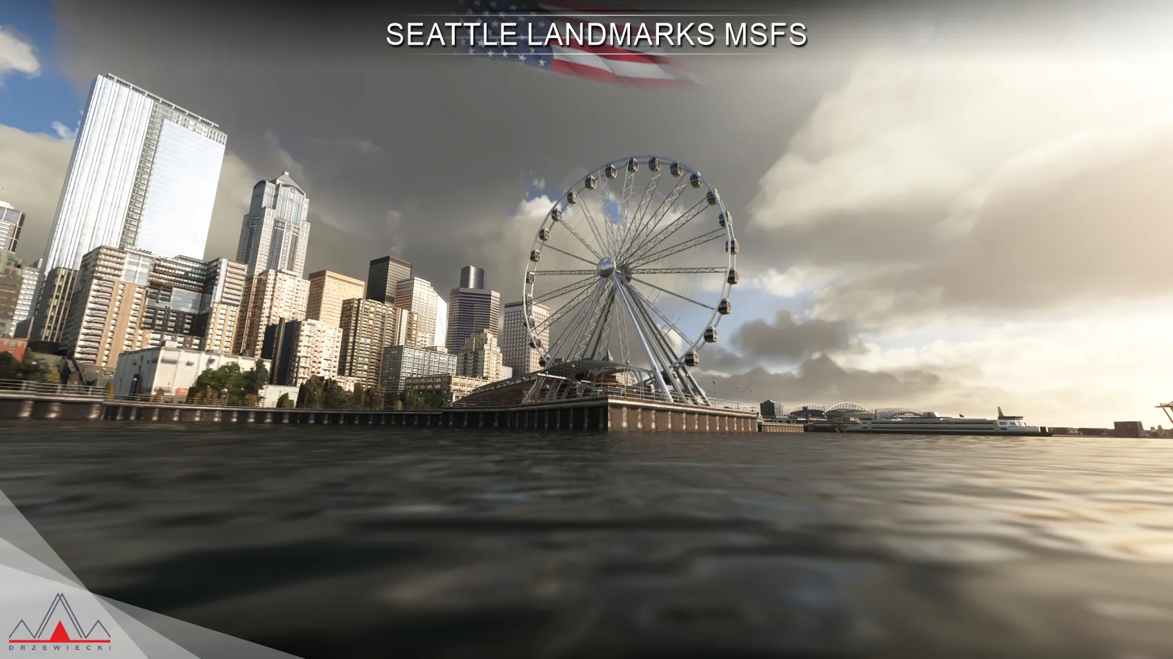 Сиэтл лендмарки, США