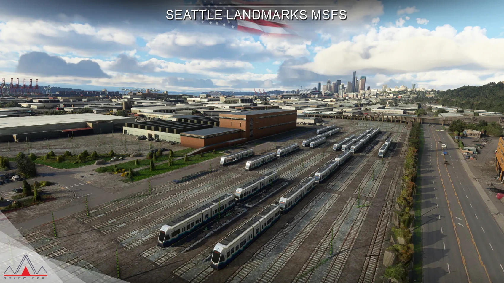 Сиэтл лендмарки, США