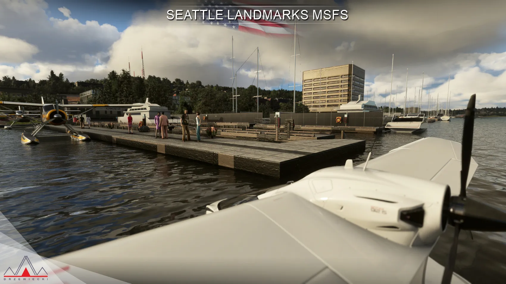 Сиэтл лендмарки, США