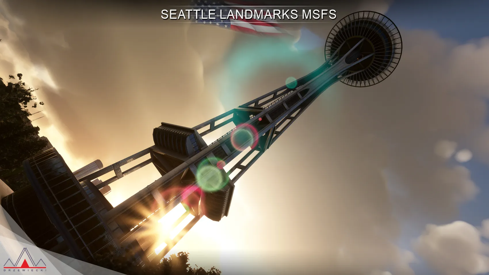 Сиэтл лендмарки, США