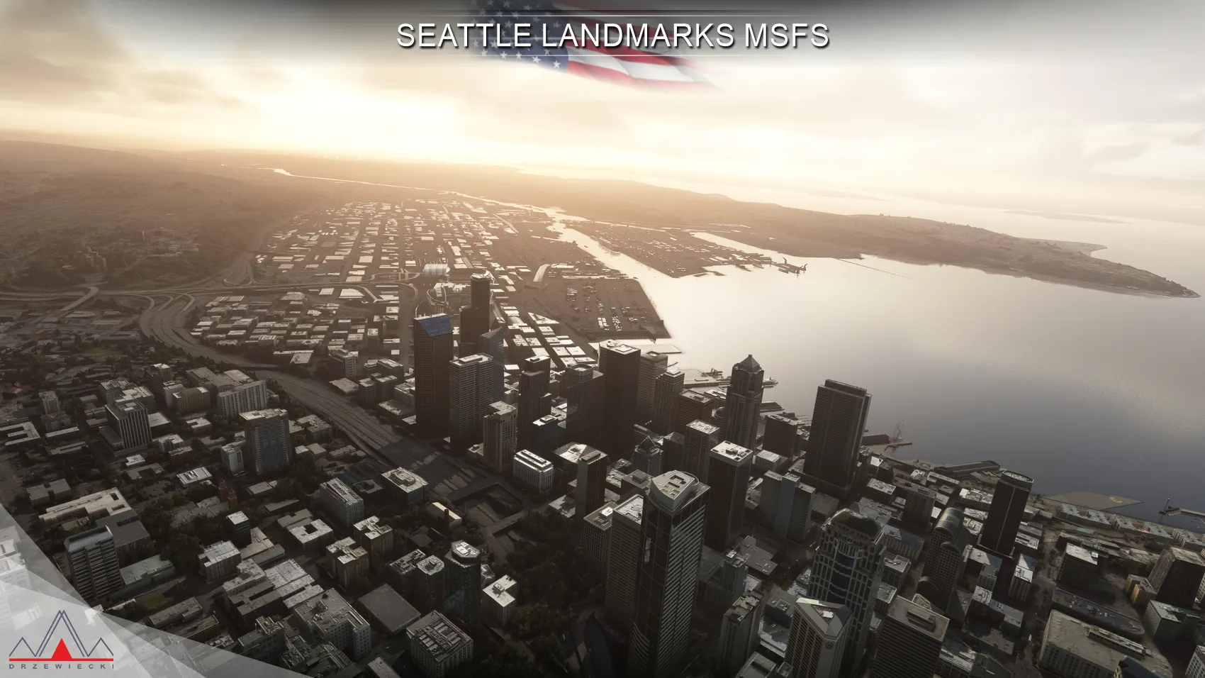 Сиэтл лендмарки, США