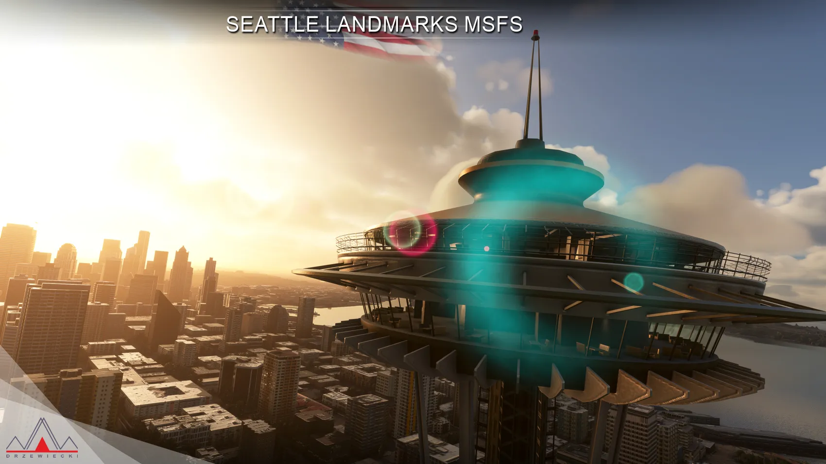 Сиэтл лендмарки, США