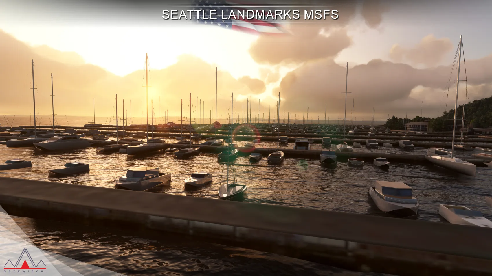 Сиэтл лендмарки, США