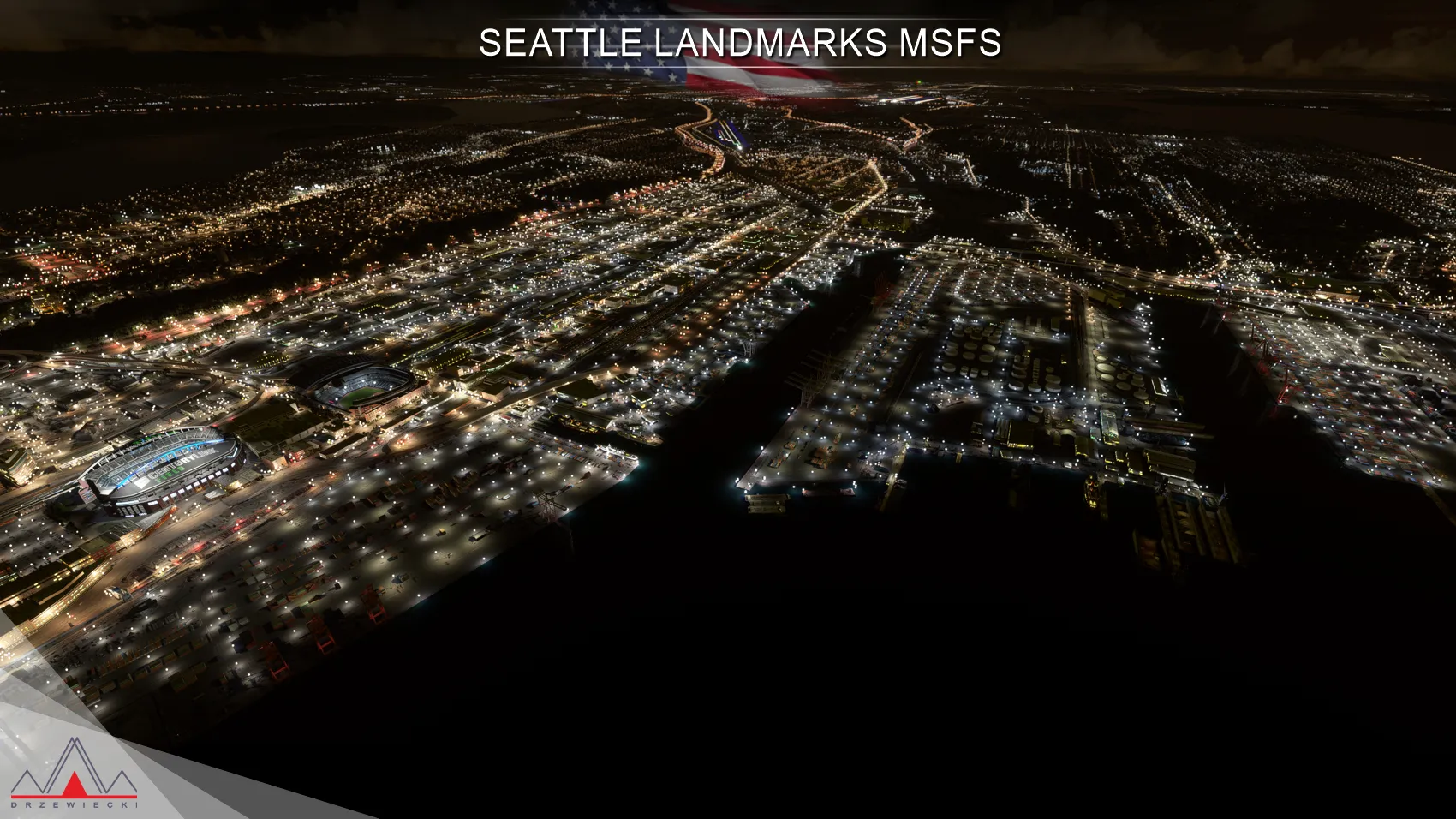 Сиэтл лендмарки, США