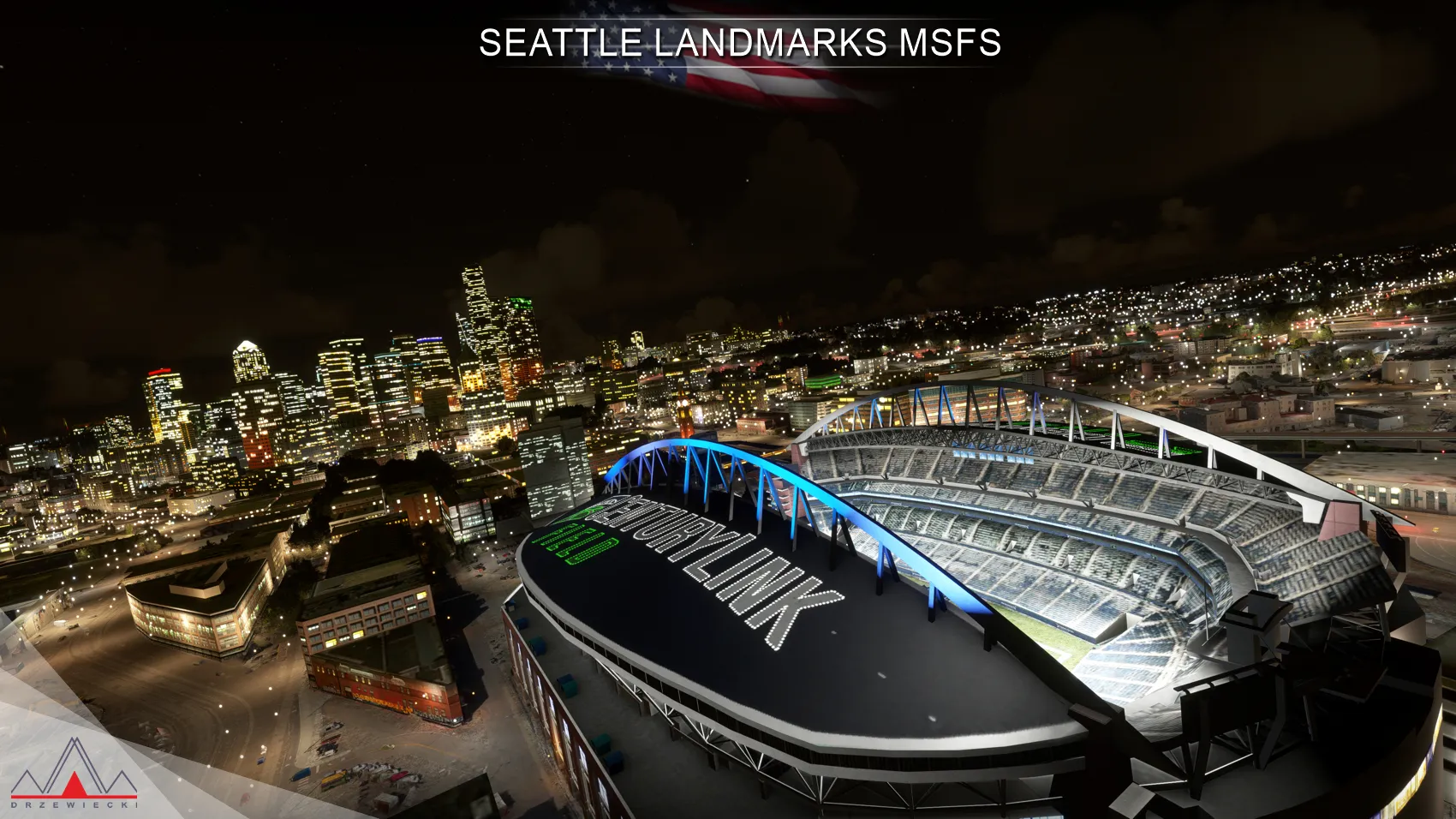 Сиэтл лендмарки, США