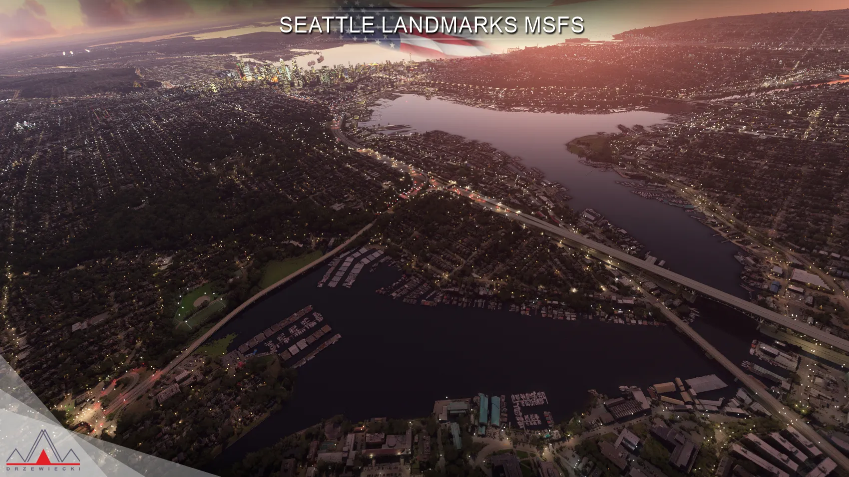 Сиэтл лендмарки, США