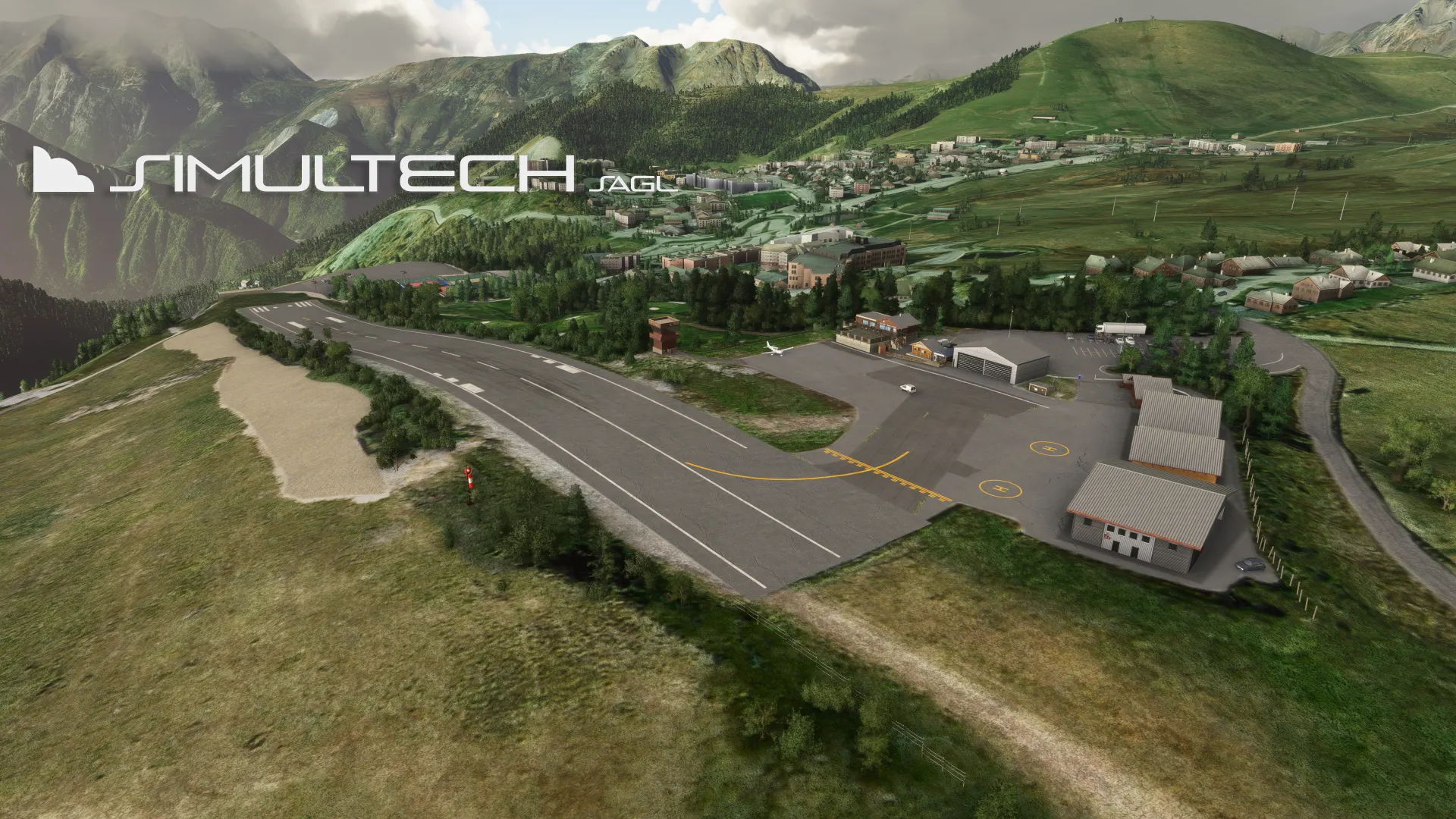 Альтипорт LFHU ( Альп-д'Юэз, Франция )