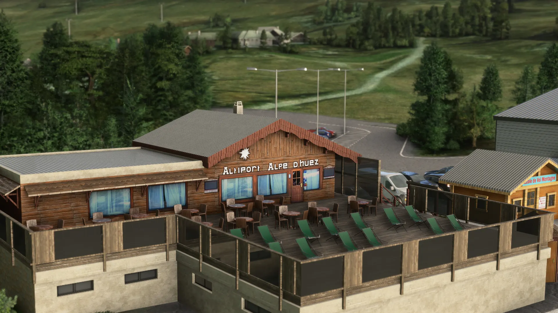 Альтипорт LFHU ( Альп-д'Юэз, Франция )