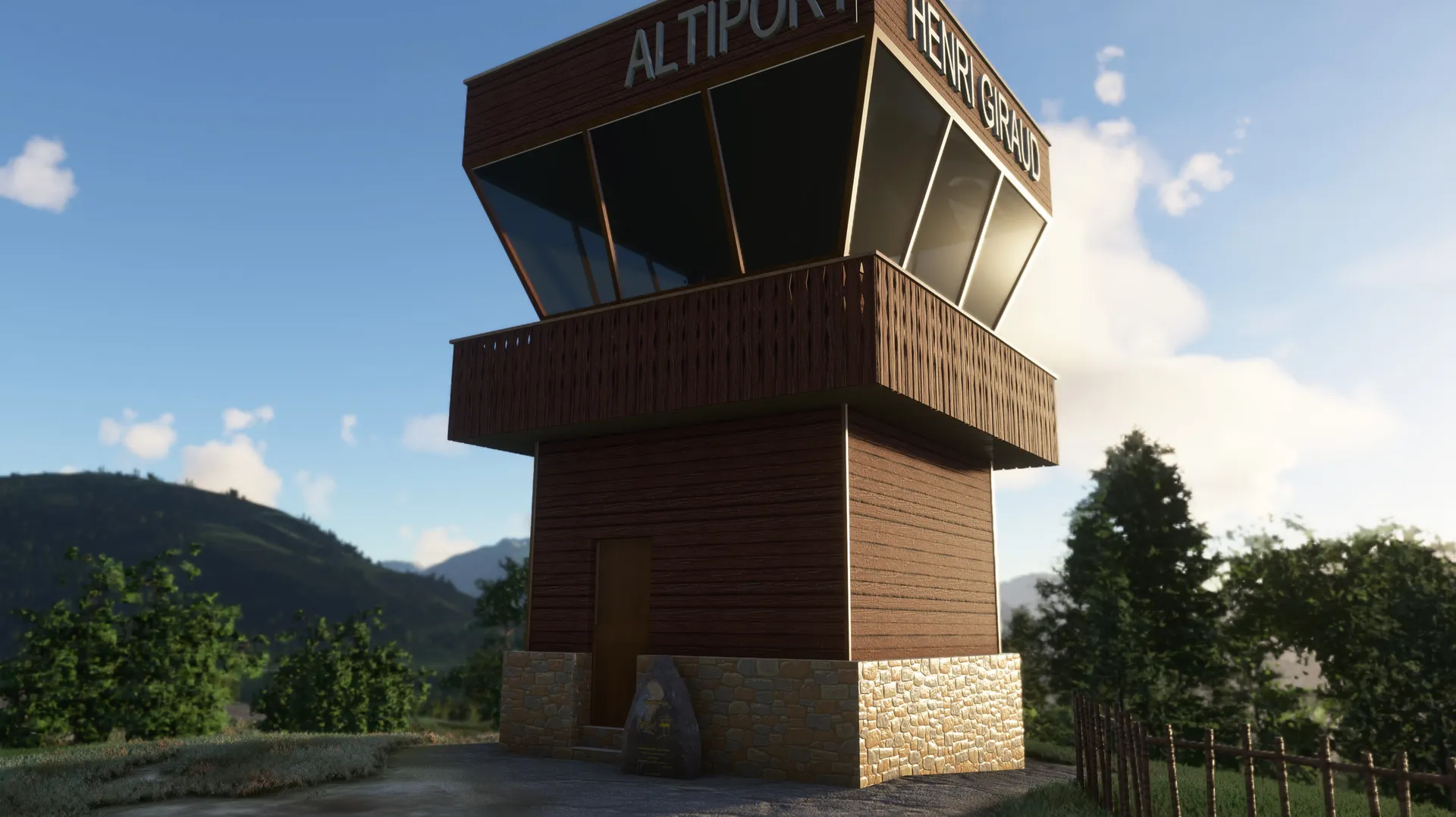 Альтипорт LFHU ( Альп-д'Юэз, Франция )