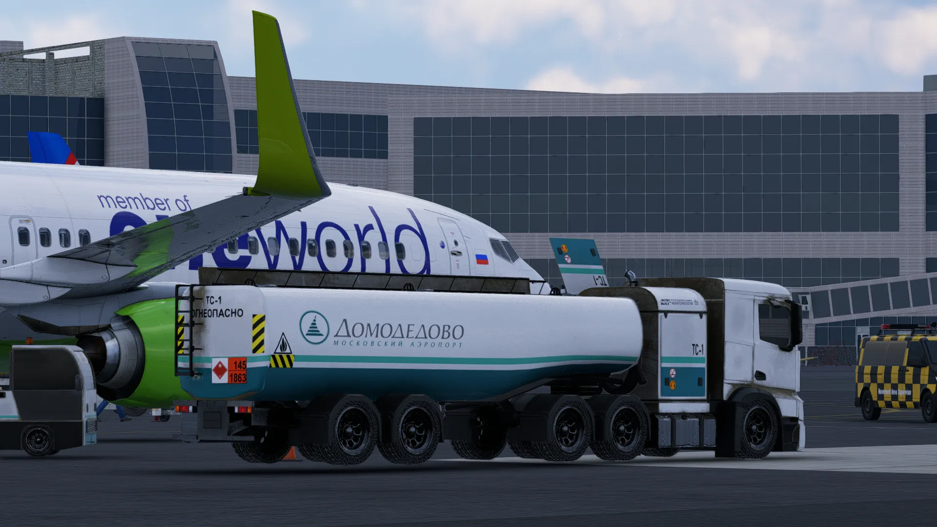 Ливреи RealOps "Домодедово Хэндлинг"