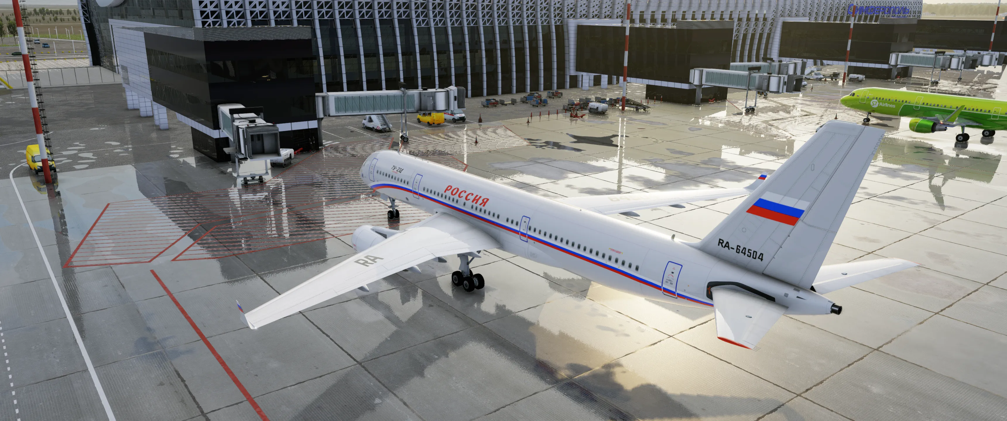 Ту‑204 \ Ту-214 для X-Plane 12