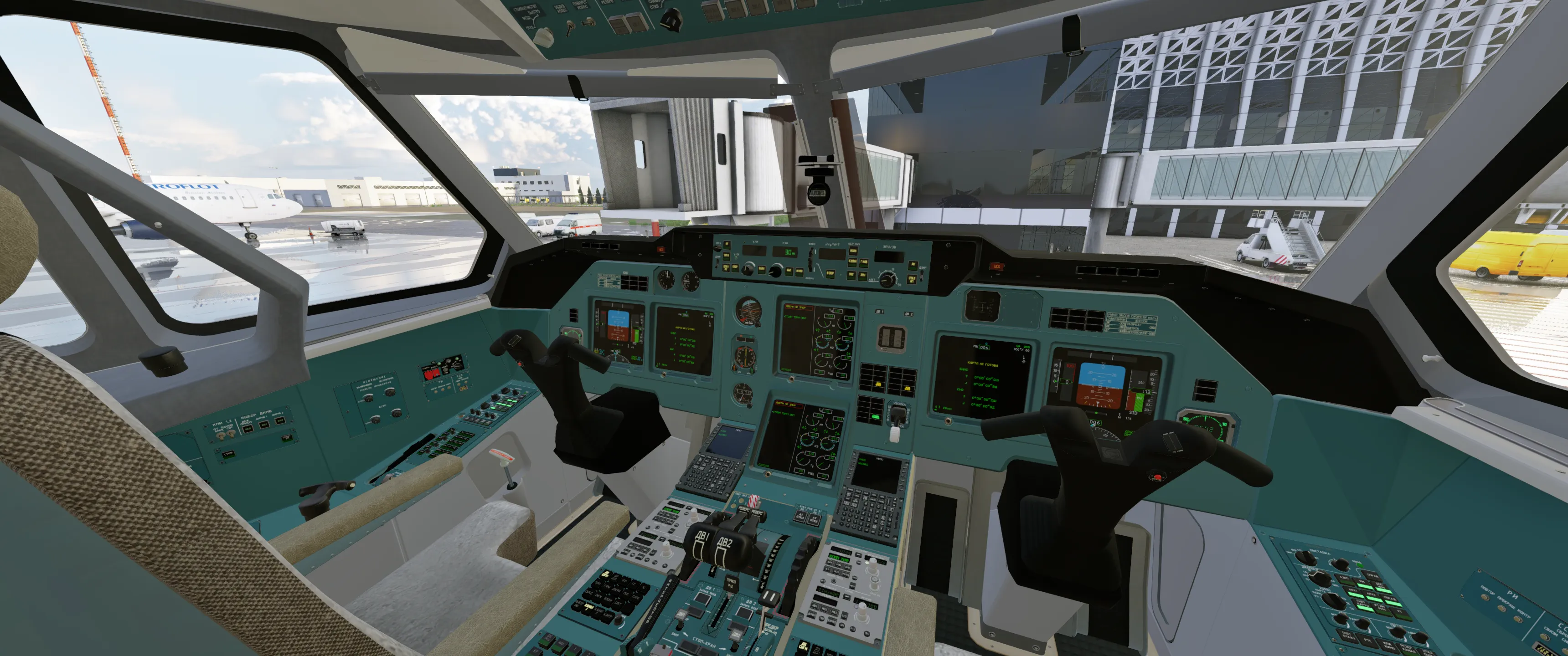 Ту‑204 \ Ту-214 для X-Plane 12