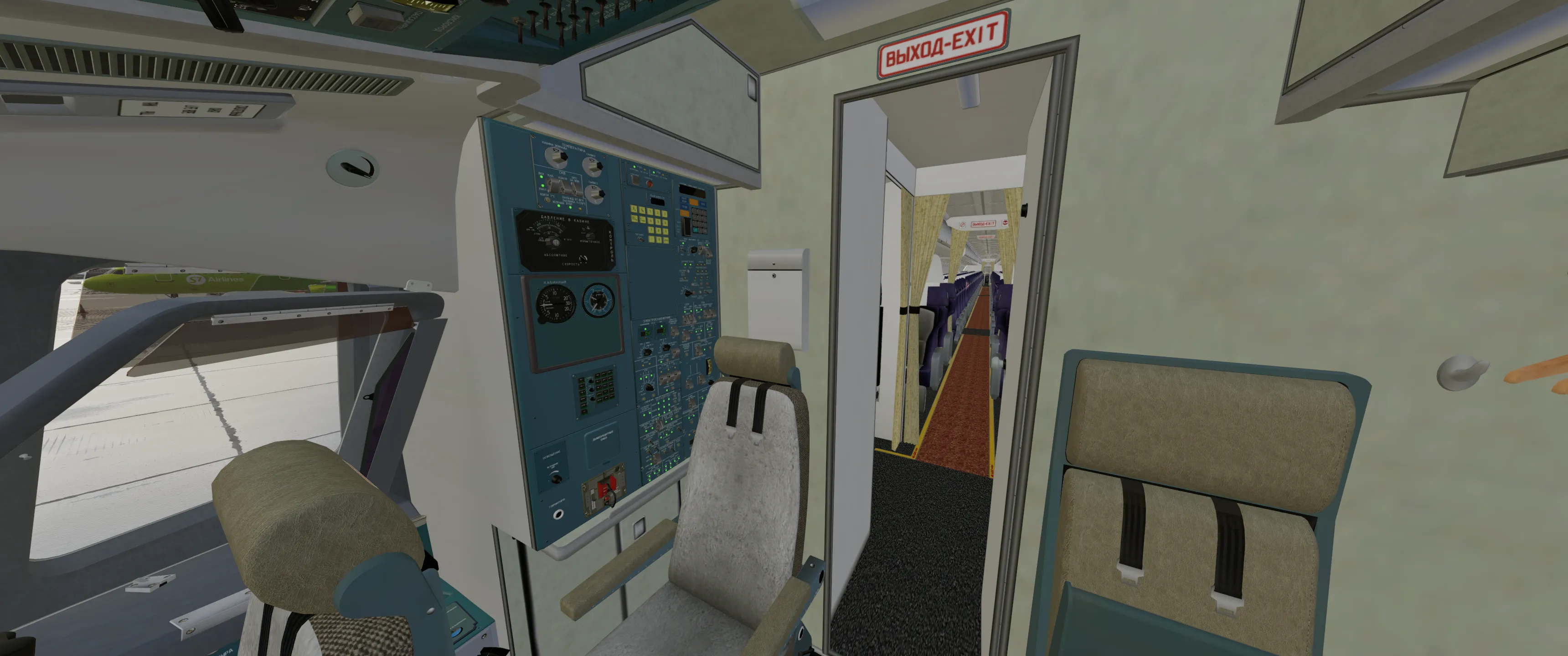 Ту‑204 \ Ту-214 для X-Plane 12