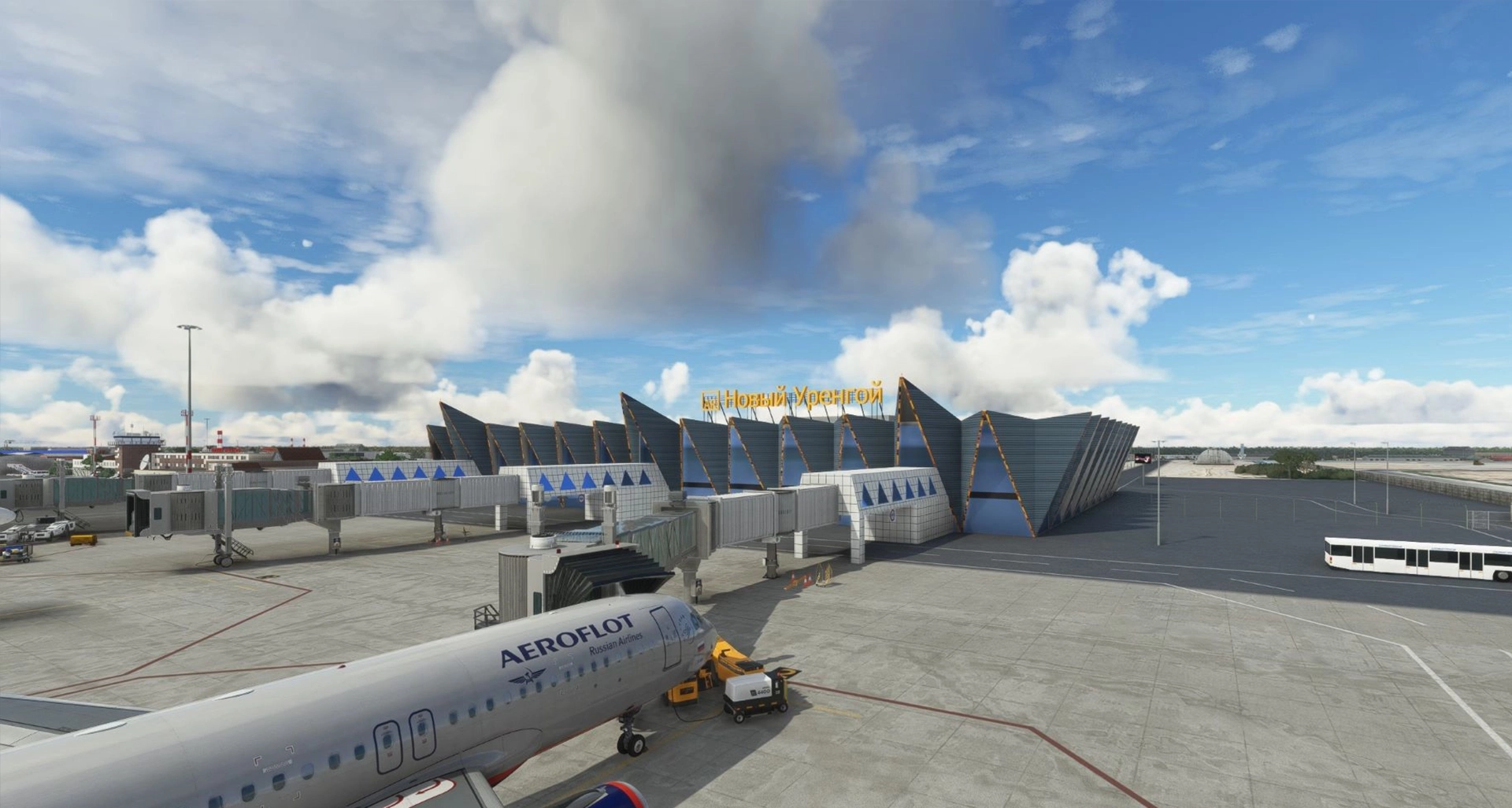Аэропорт USMU ( Новый Уренгой, Россия )