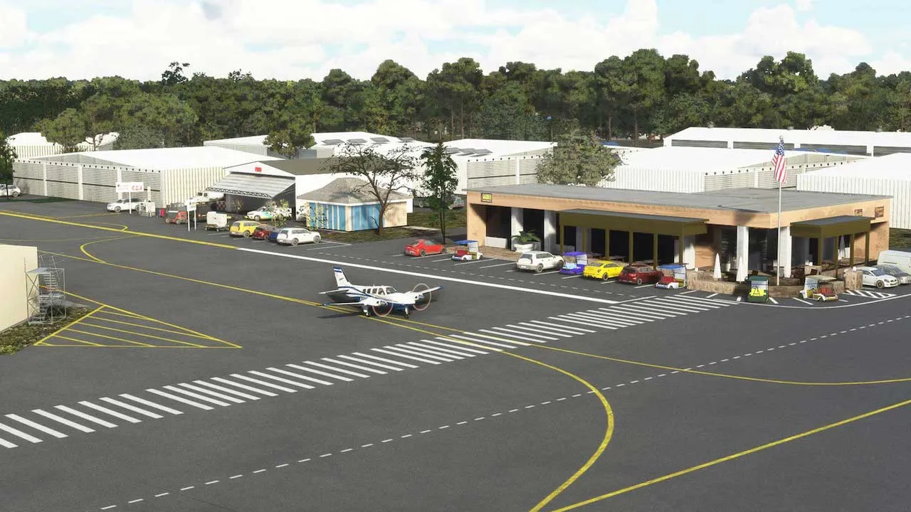 Аэропорт 7FL6 ( Спрус-Крик, США )