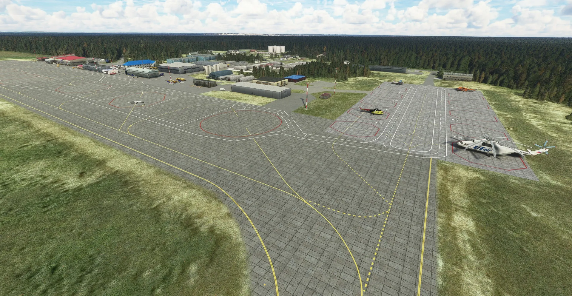 Аэропорт USRO ( Ноябрьск, Россия )