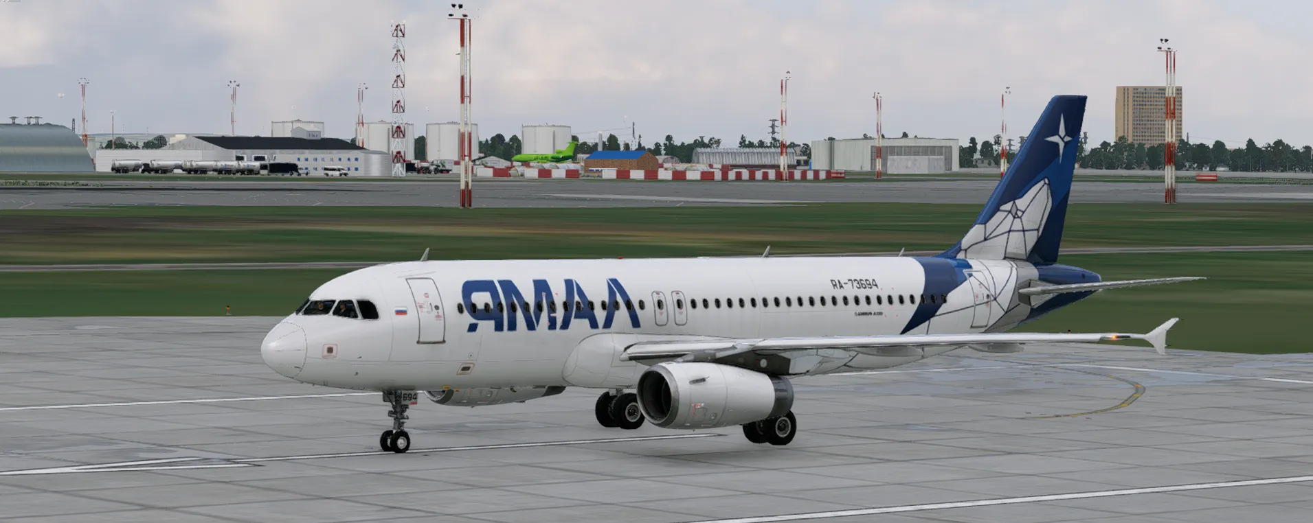 RA-73694 Ямал / Ru Liveries A320 Toliss