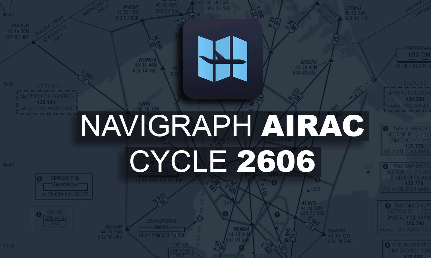 Navigraph AIRAC Cycle 2606