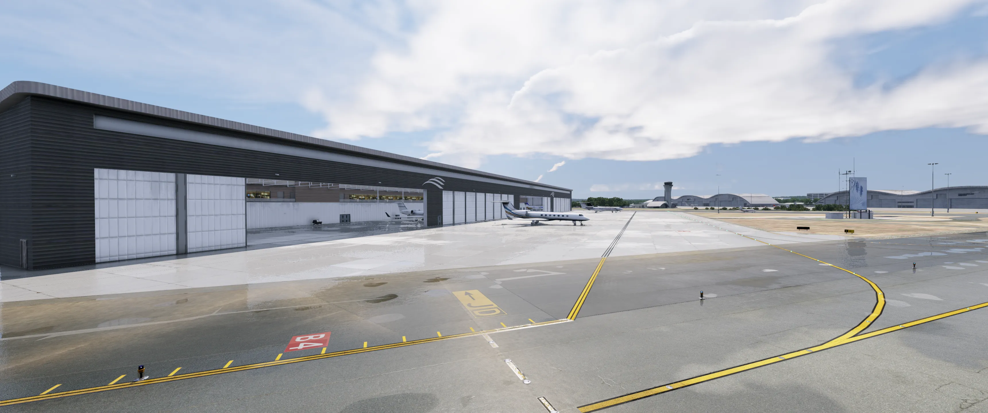 Аэропорт EGLF ( Фарнборо, Великобритания )