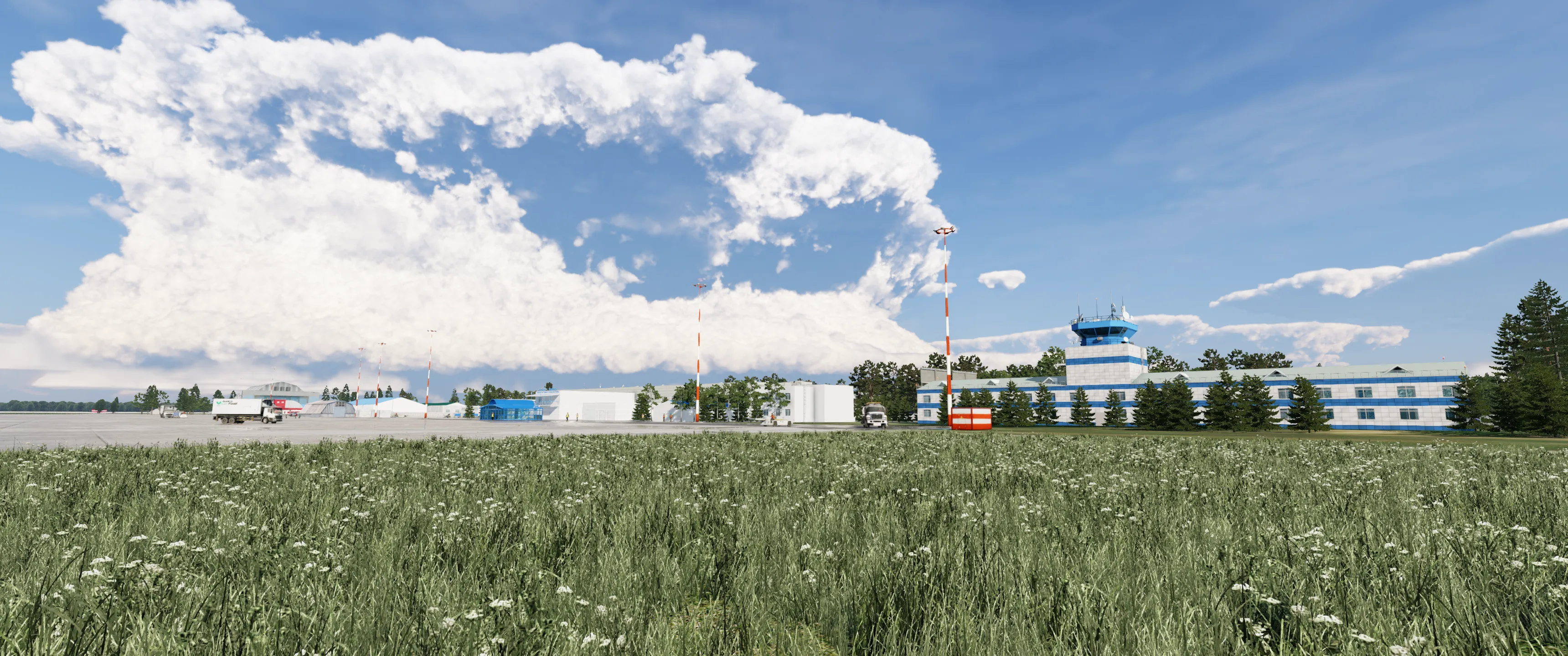 Аэропорт UNBB ( Барнаул, Россия )