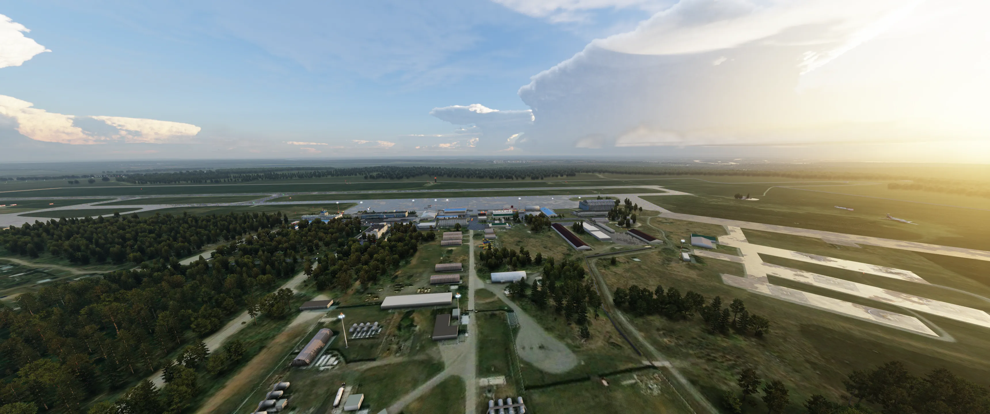 Аэропорт UNBB ( Барнаул, Россия )