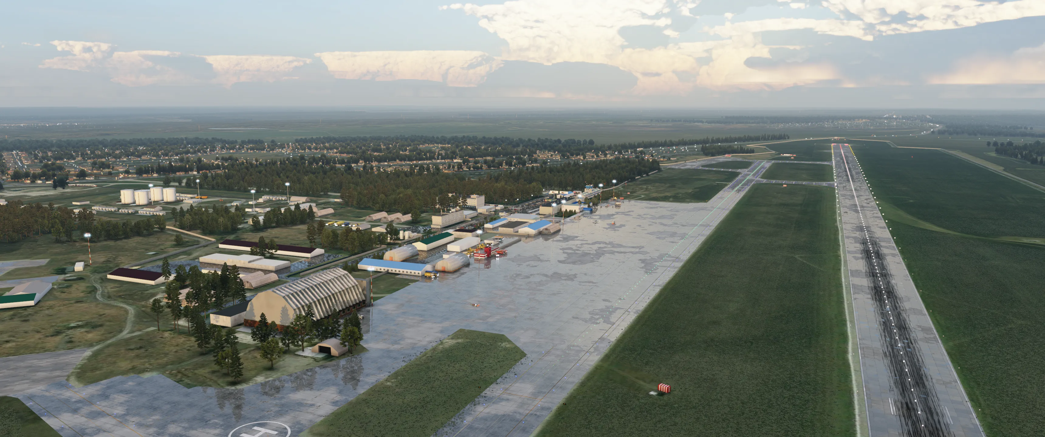 Аэропорт UNBB ( Барнаул, Россия )
