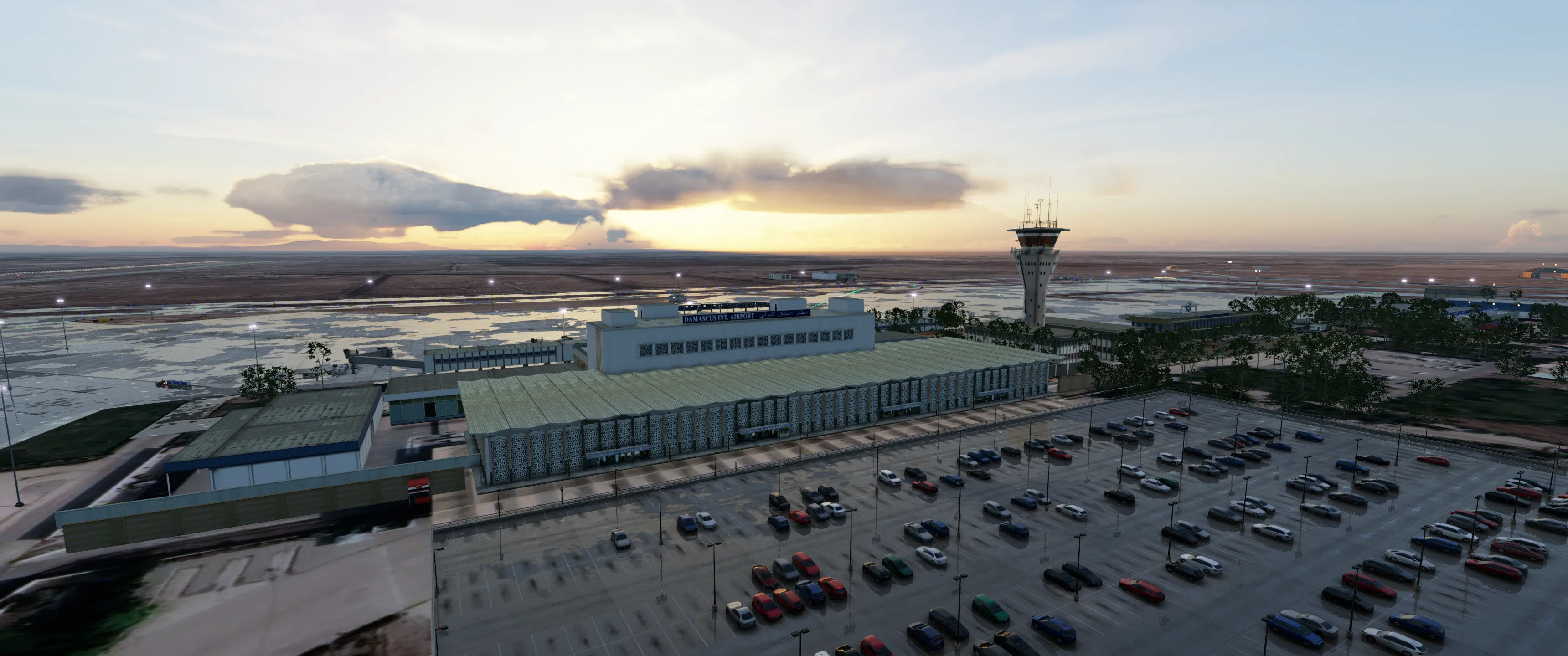 Аэропорт OSDI ( Дамаск, Сирия )