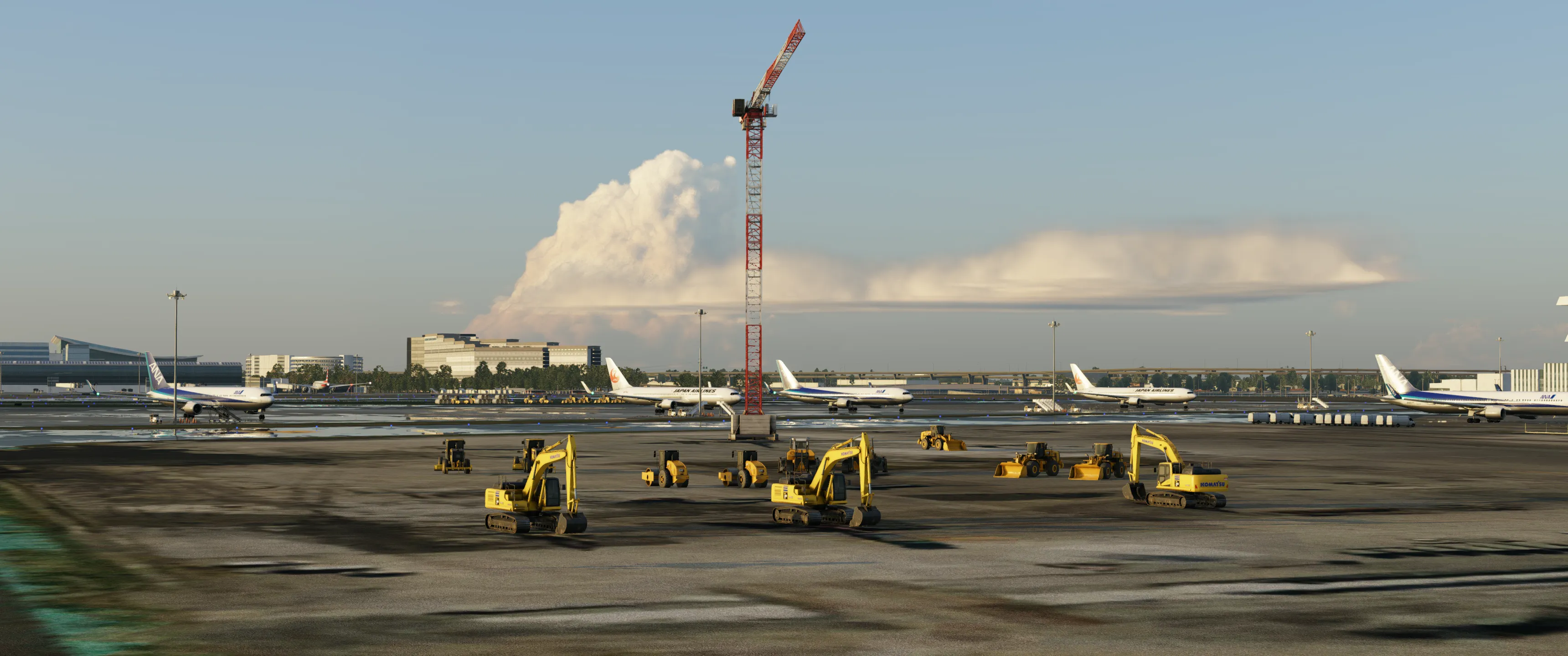 Аэропорт RJTT ( Токио, Япония )