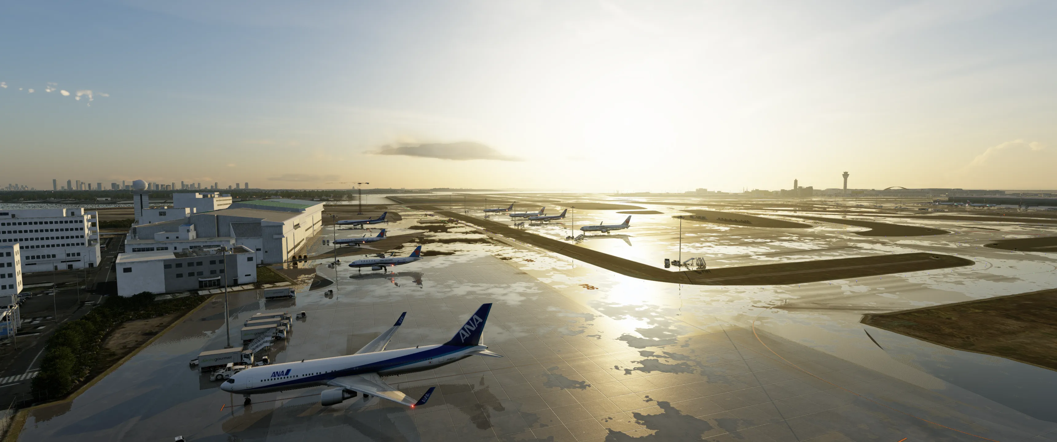 Аэропорт RJTT ( Токио, Япония )