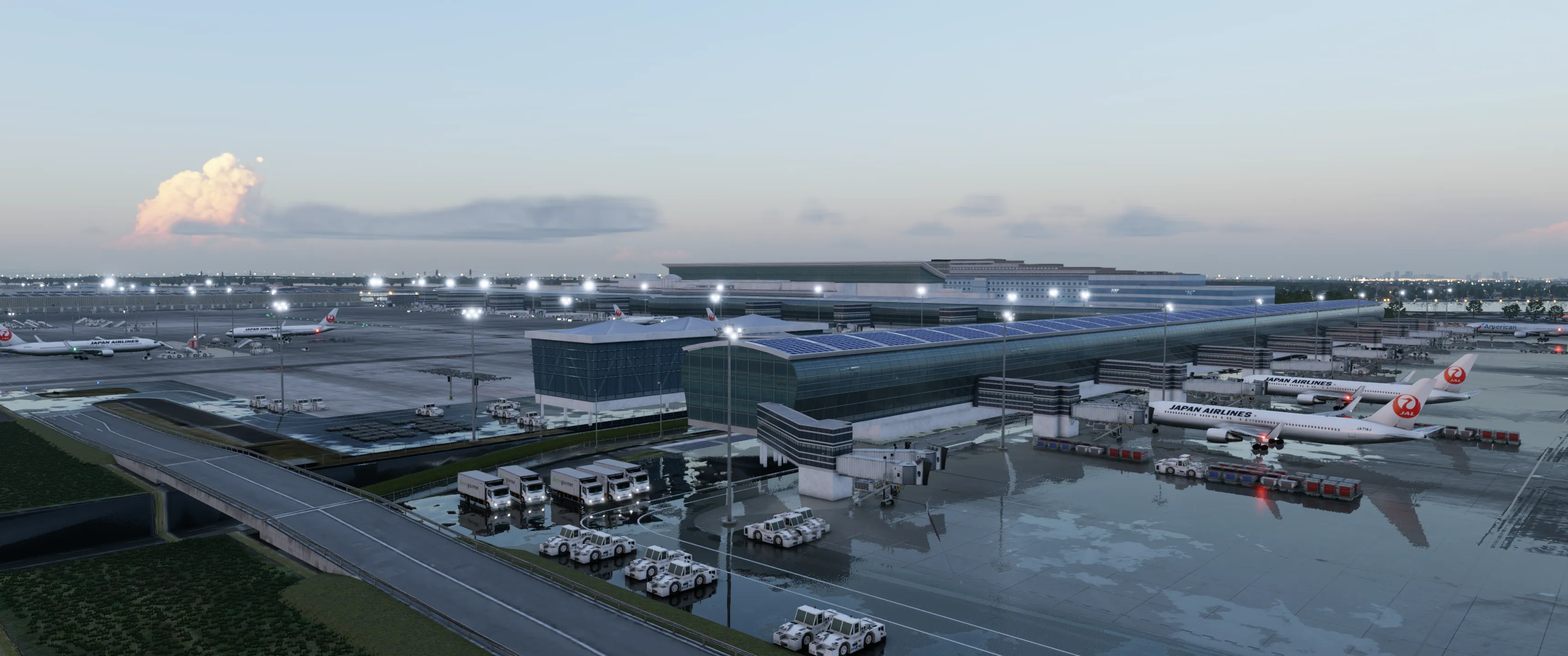 Аэропорт RJTT ( Токио, Япония )