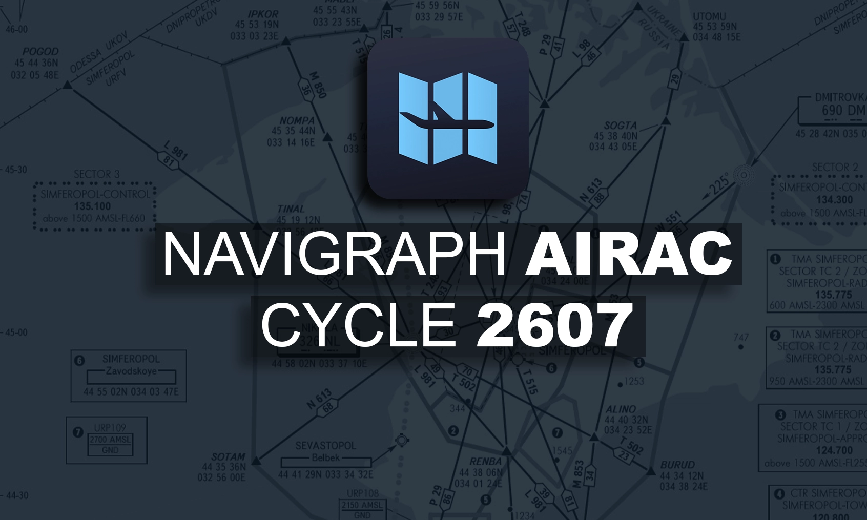 Navigraph AIRAC Cycle 2607