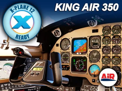 King air 350 от Airfoillabs для X-Plane 12