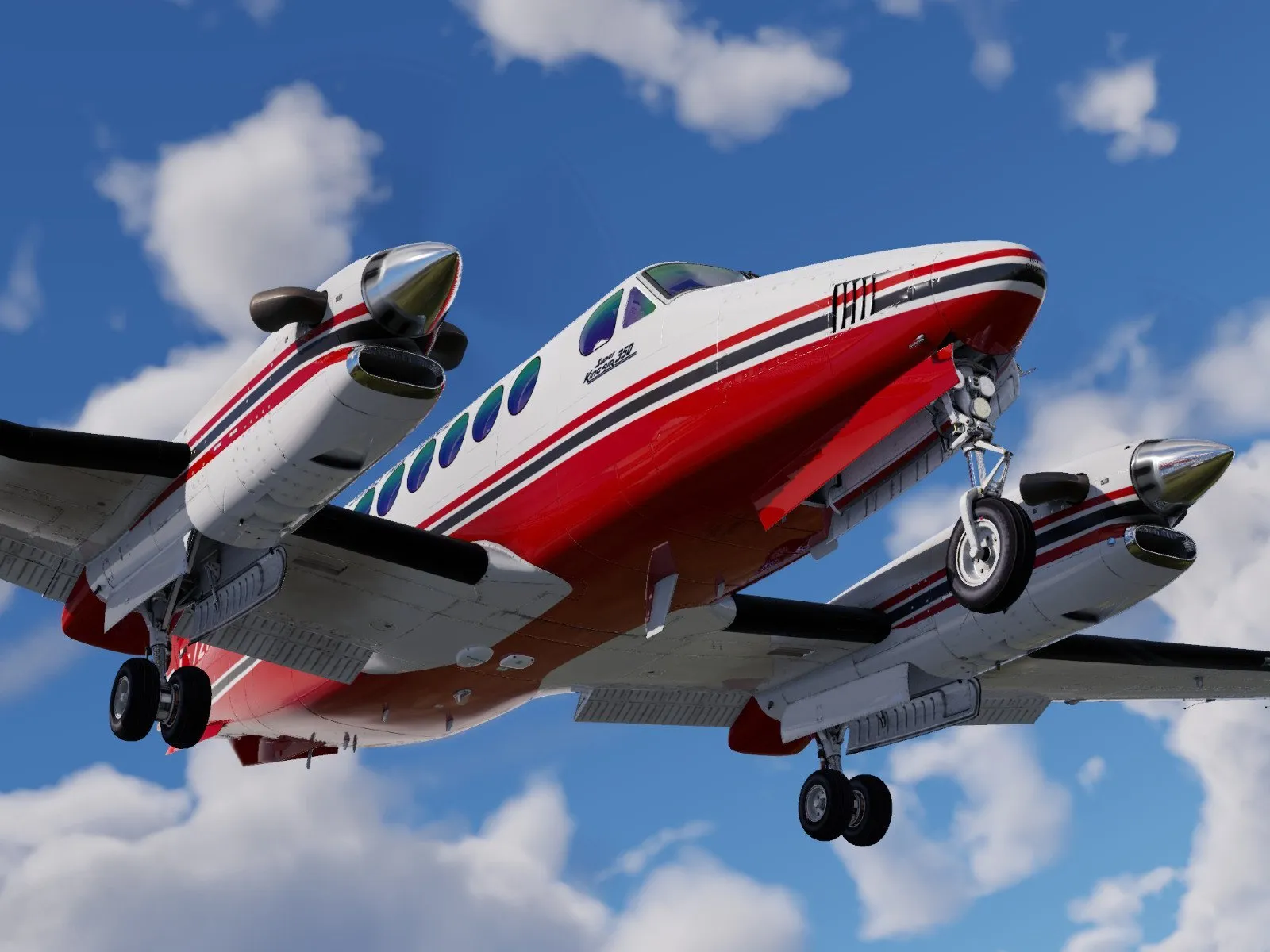 King air 350 от Airfoillabs для X-Plane 12