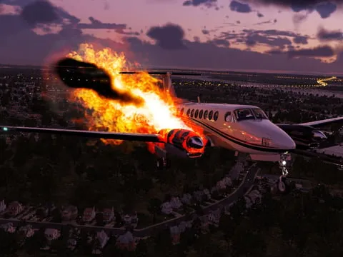 King air 350 от Airfoillabs для X-Plane 12