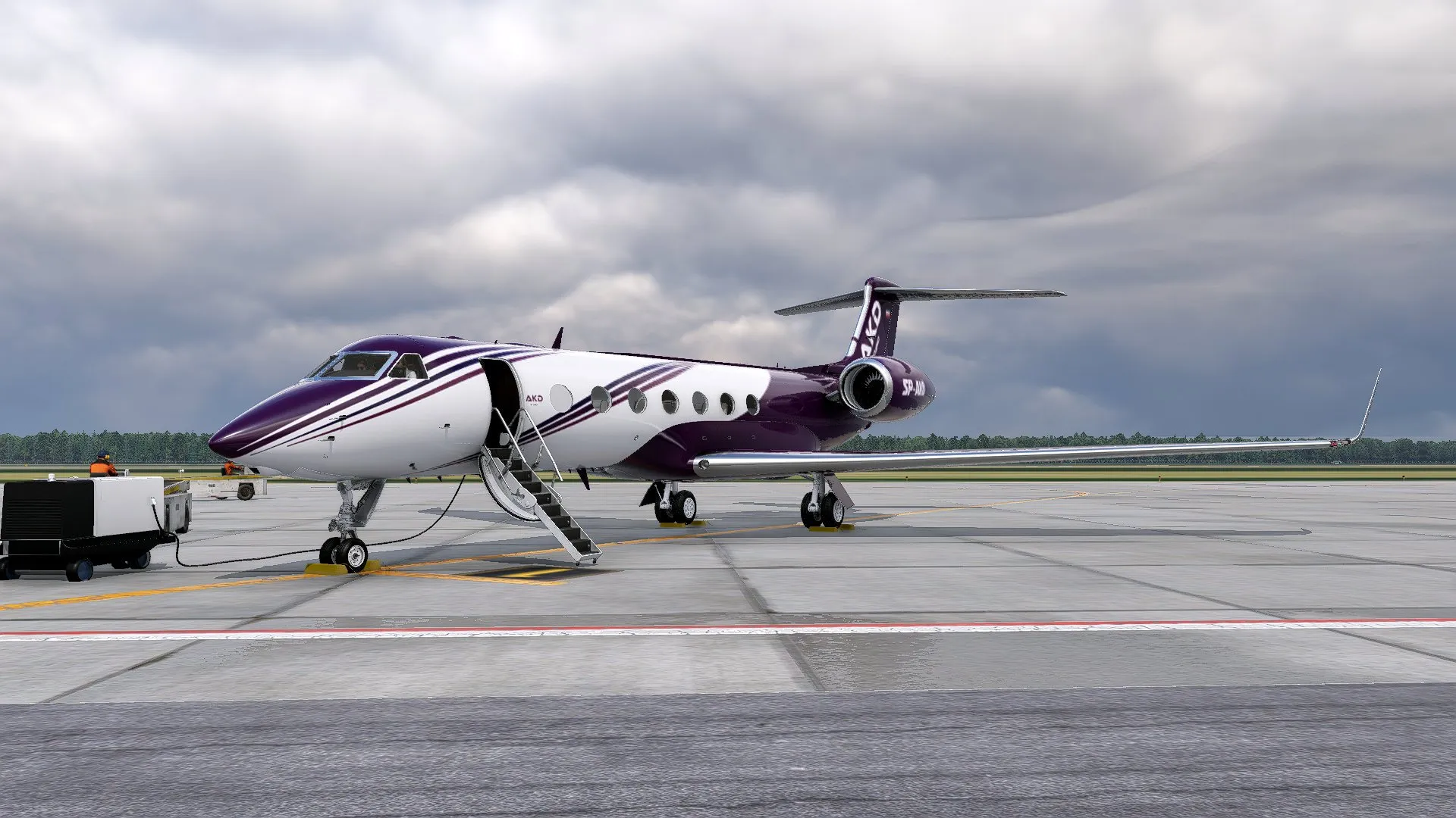 AKDStudio Gulfstream G550 v2 XP12