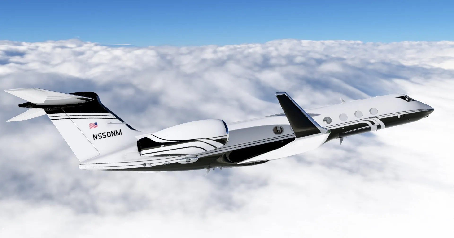 AKDStudio Gulfstream G550 v2 XP12