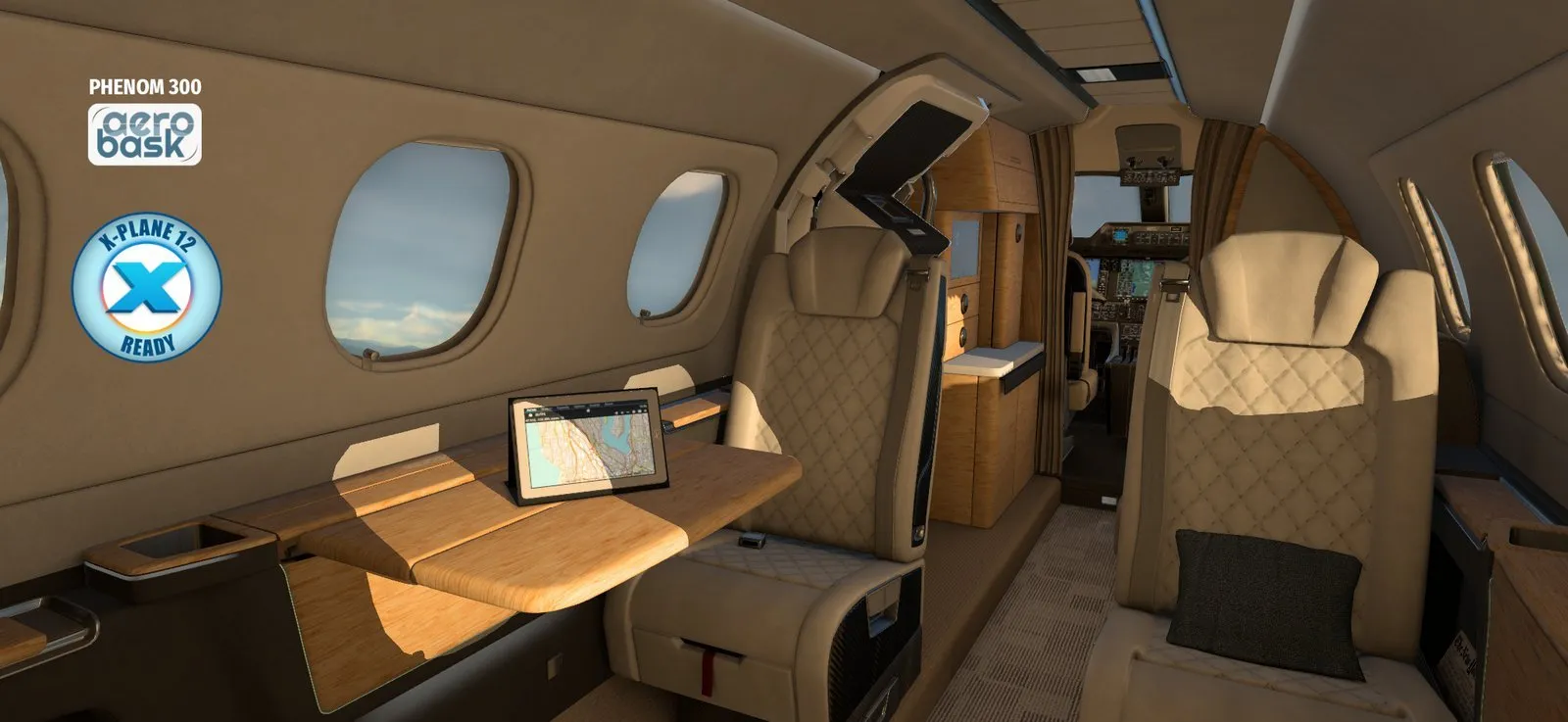 EMB-505 Phenom 300 от Aerobask для X-Plane 11/12
