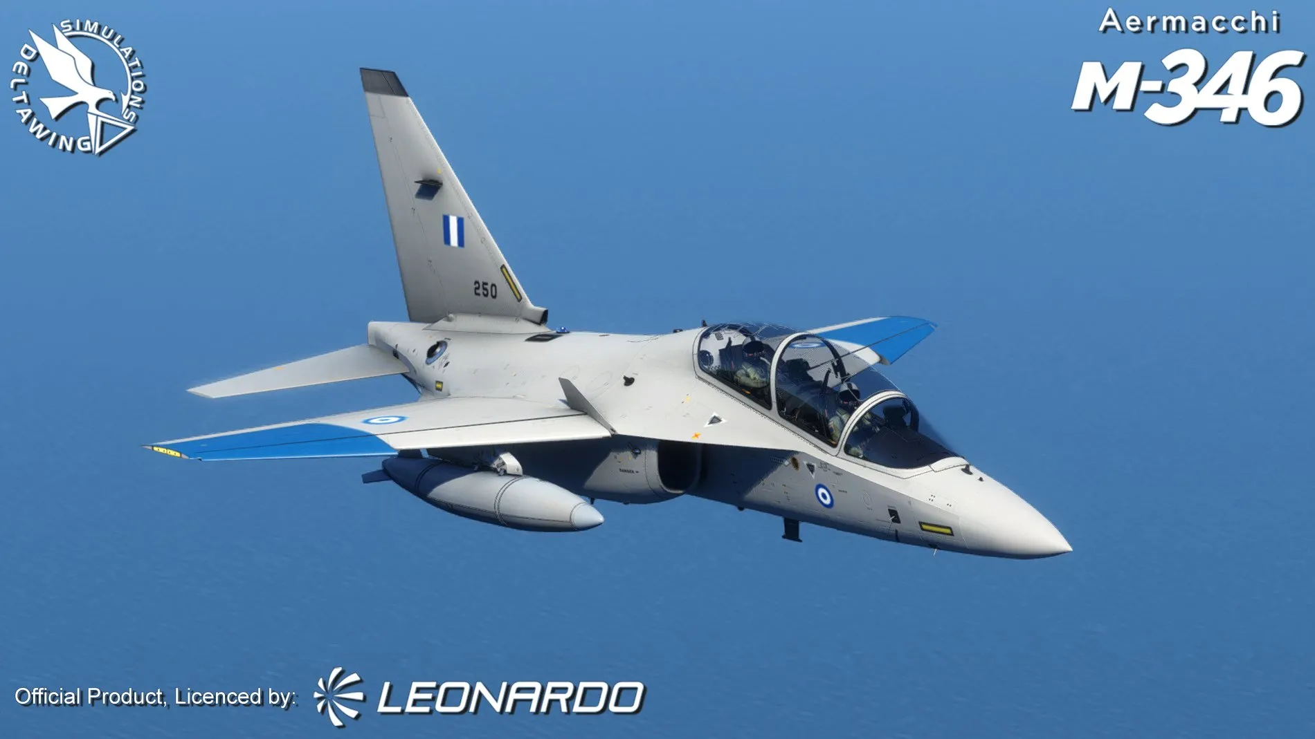 Leonardo Aermacchi M-346 AJT от DeltaWing для X-Plane 12