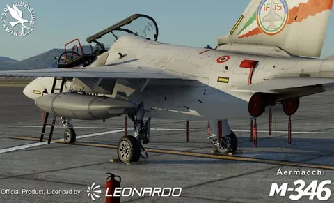 Leonardo Aermacchi M-346 AJT от DeltaWing для X-Plane 12