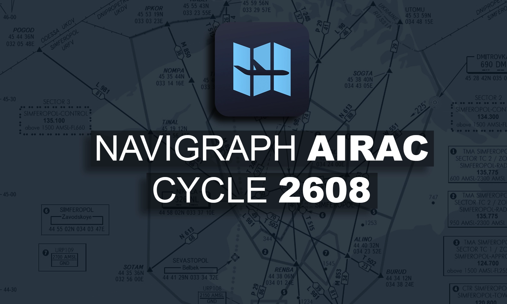 Navigraph AIRAC Cycle 2608