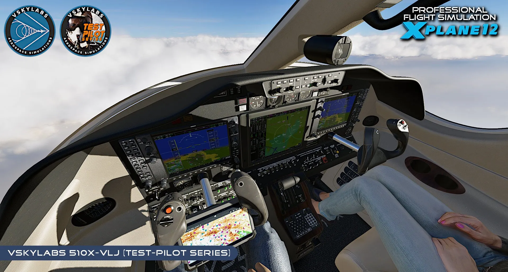 Cessna 510X-VLJ от VSKYLABS для X-Plane 12